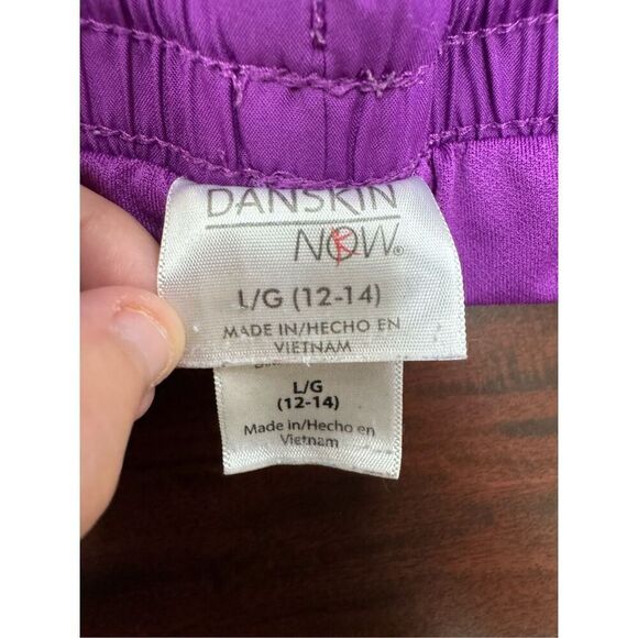 Danskin Now Purple Athletic Shorts Size Large - Picture 5 of 8